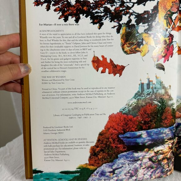 The Way Of Wizards By Tom Cross Hardcover Fantasy Book 1st edition 1st printing - Picture 5 of 9